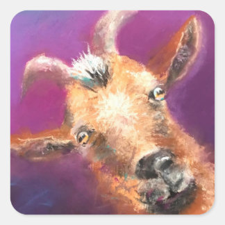 Adesivo Quadrado Billy Goat Eyes
