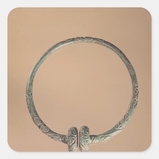 Adesivo Quadrado Binário com design ternário, 5- século IV a.C. (Frente)