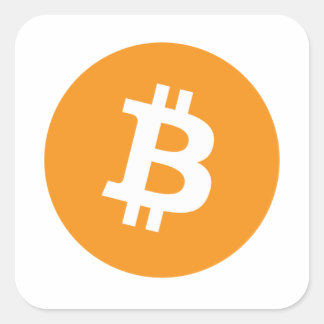 Adesivo Quadrado Bitmoney