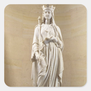 Adesivo Quadrado Blanche de 1188-1252) rainhas do Castile (de