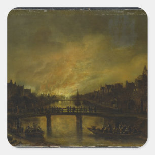 Adesivo Quadrado Blaze em Amsterdã