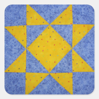 Adesivo Quadrado Blocos de inclinação