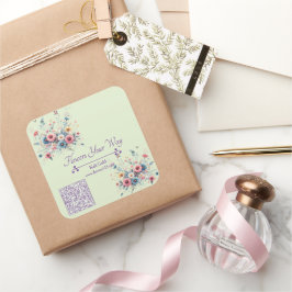 Adesivo Quadrado Bloom & Brand