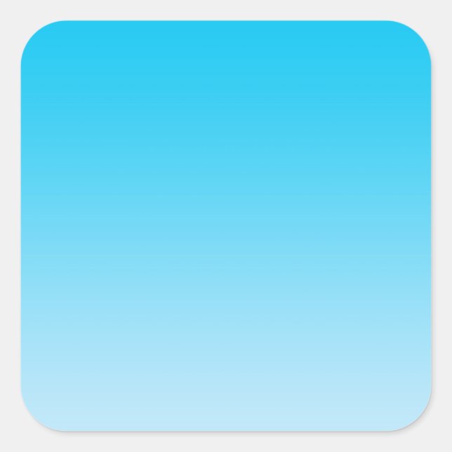 Adesivo Quadrado Blue Ombre (Frente)