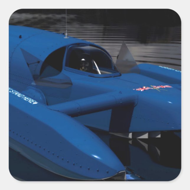 Adesivo Quadrado Bluebird K7 (Frente)