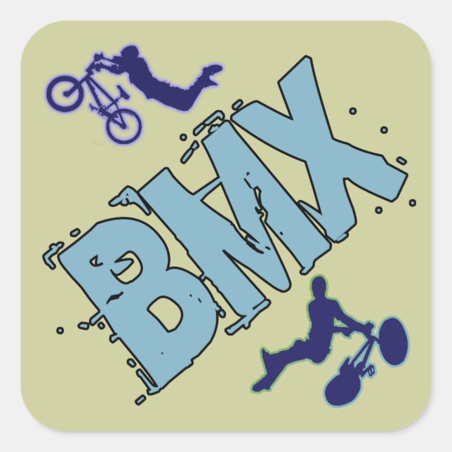 ADESIVO QUADRADO BMX (Frente)