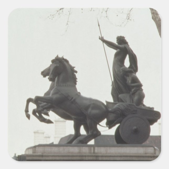 Adesivo Quadrado Boadicea, 1902 (Frente)