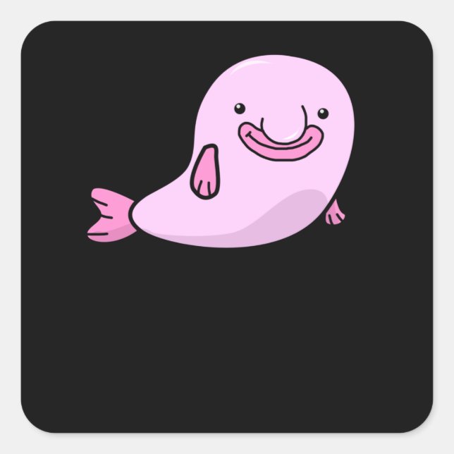 Adesivo Quadrado Bocanhos-Presentes Garotas Meninos Submarinos (Frente)