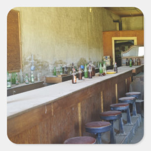 Adesivo Quadrado Bodie State Historic Park, Califórnia, EUA 2