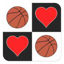 Bolinhas de cesto e corações com padrões controlad