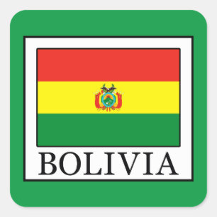 Adesivo Quadrado Bolívia