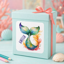 Bonita Colorida Mermaid Ocean Girl