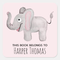 Bonita garota Este livro pertence ao nome do elefa