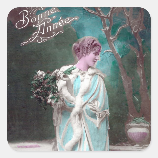 Adesivo Quadrado Bonne Anner (Frente)