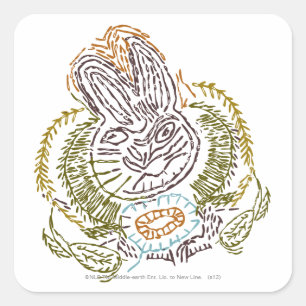 Adesivo Quadrado Bordado de RADAGAST™