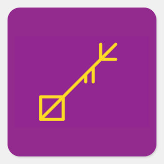 Adesivo Quadrado Botão redondo, pequena, ilha de Sessbonir de 1¼ po