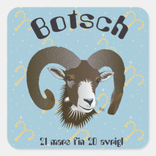 Adesivo Quadrado Botsch 21 mars fin 20 Tatgader avrigl