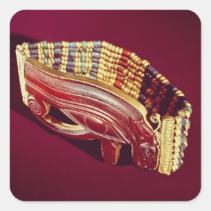 Adesivo Quadrado Bracelete flexível de contas