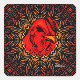 Adesivo Quadrado Brahma Blascinante