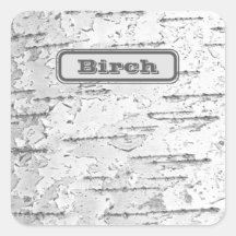 Branco, como em Foto do Latido Birch com Nome