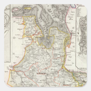 Adesivo Quadrado Bremerhaven Alemanha