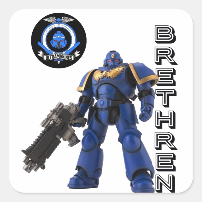 Adesivo Quadrado Brethren (Frente)