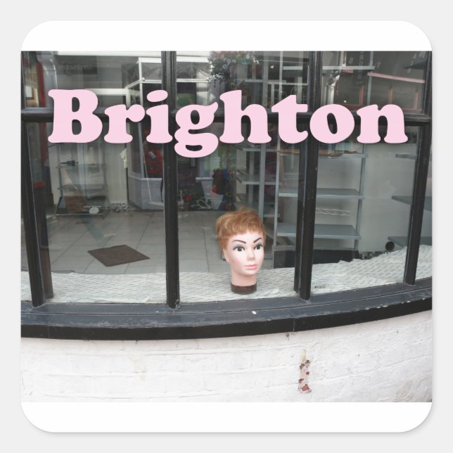 Adesivo Quadrado Brighton - Incrível! (Frente)
