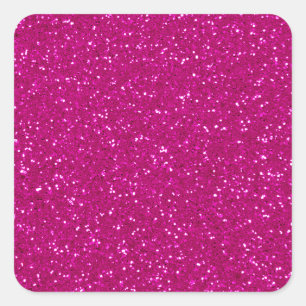 Adesivo Quadrado Brilho Rosa