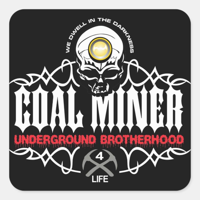 ADESIVO QUADRADO BROTHERHOOD SUBTERRÂNICO (Frente)