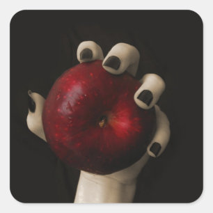 Adesivo Quadrado Bruxa tentador de Grimm dos irmãos