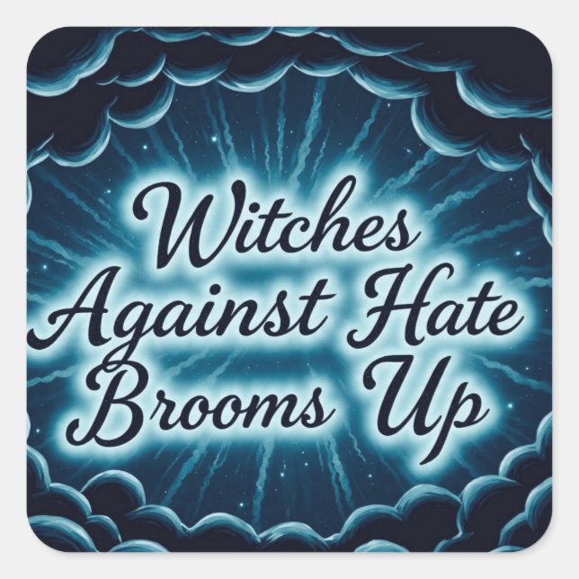 Adesivo Quadrado BruxasContraÓdio (Frente)