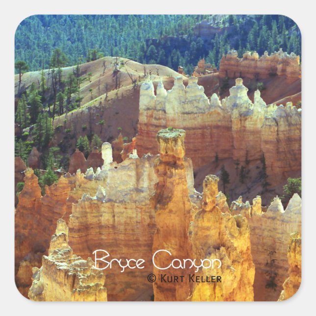 Adesivo Quadrado Bryce Canyon (Frente)