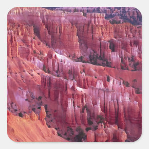 Adesivo Quadrado Bryce Canyon, Utah, EUA