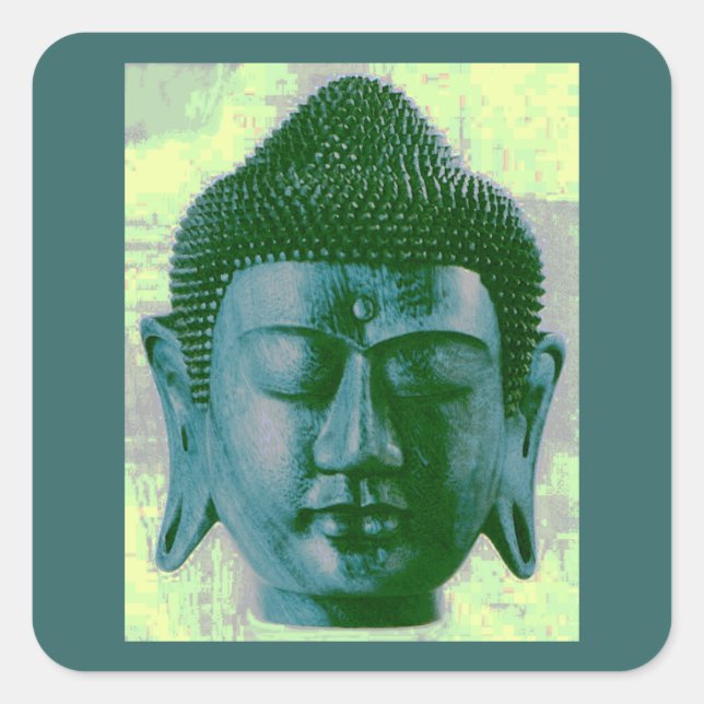Adesivo Quadrado Buda (Frente)