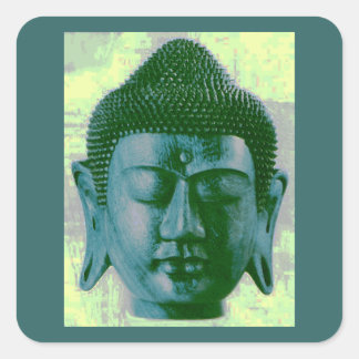 Adesivo Quadrado Buda