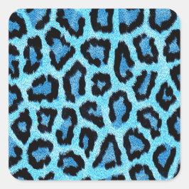 Adesivo Quadrado Bue Trendy Leopard Pattern
