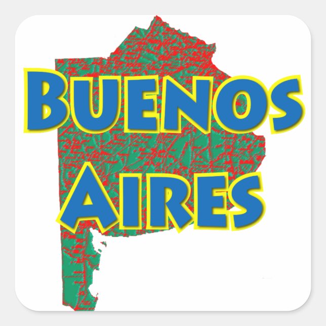 Adesivo Quadrado Buenos Aires (Frente)