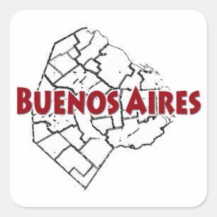 Adesivo Quadrado Buenos Aires