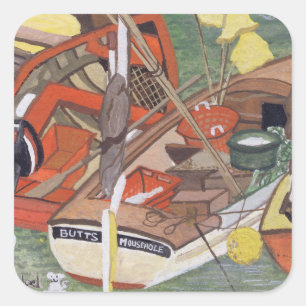 Adesivo Quadrado Bumbuns do Mousehole 1995