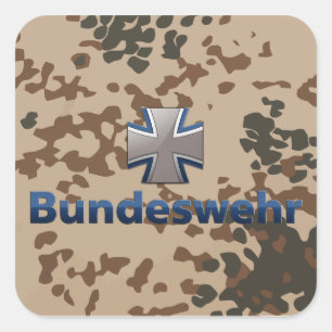 Adesivo Quadrado Bundeswehr Emblem