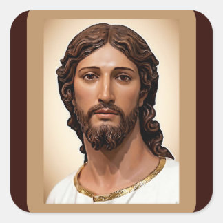 Adesivo Quadrado BUSTO DE CRISTO O SALVADOR por MICHELANGELO 2026