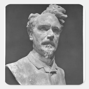 Adesivo Quadrado Busto de Henri Rochefort