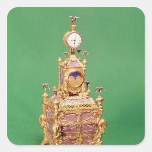 Adesivo Quadrado Cabinet clock, c.1766
