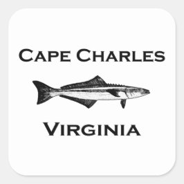 Adesivo Quadrado Cabo Charles Virginia Cobia