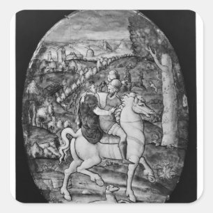 Adesivo Quadrado Caça