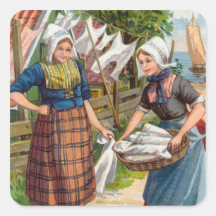 Adesivo Quadrado Cacau Holandês Real de Bensdorp