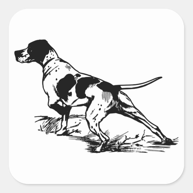 Adesivo Quadrado Cachorro (Frente)