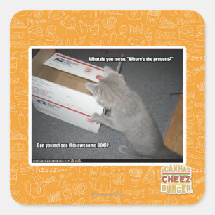 Adesivo Quadrado Caixa Incrível