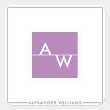 Caixa Monograma Formal