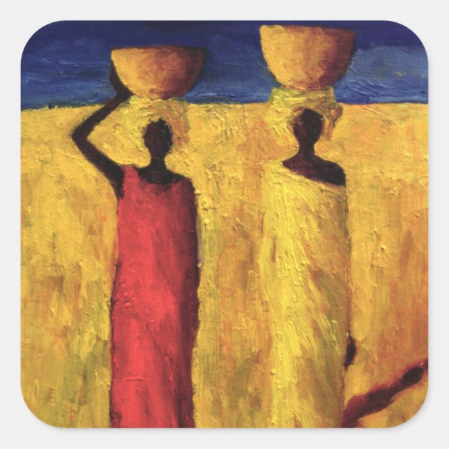 Adesivo Quadrado Calabash Girls 1991 (Frente)